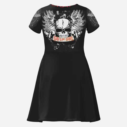 Goth Girl Logo Dress