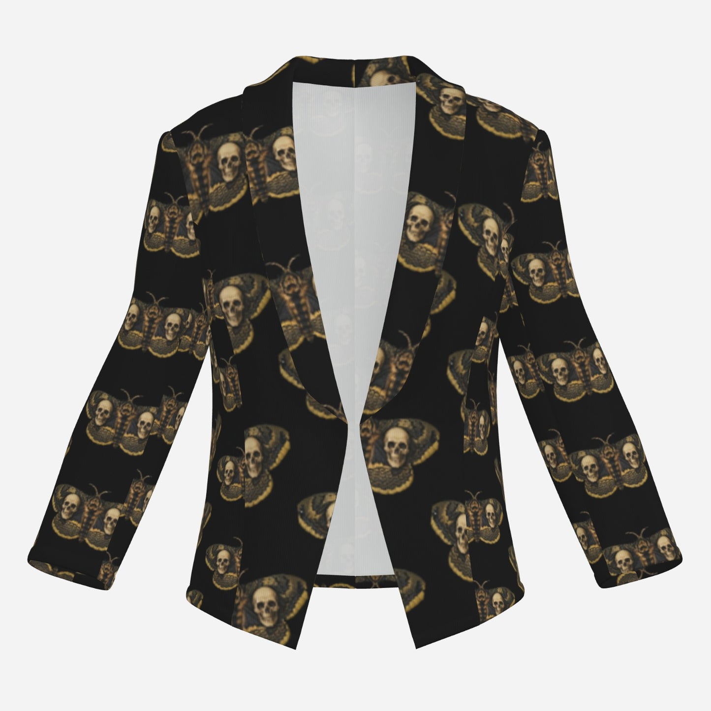 BLAZER  DOUBLE SKULL MOTH MOTIF BY DRACUL 1462