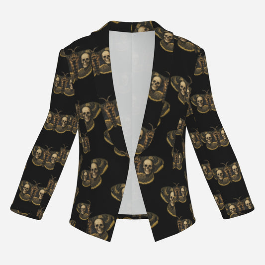BLAZER  DOUBLE SKULL MOTH MOTIF BY DRACUL 1462