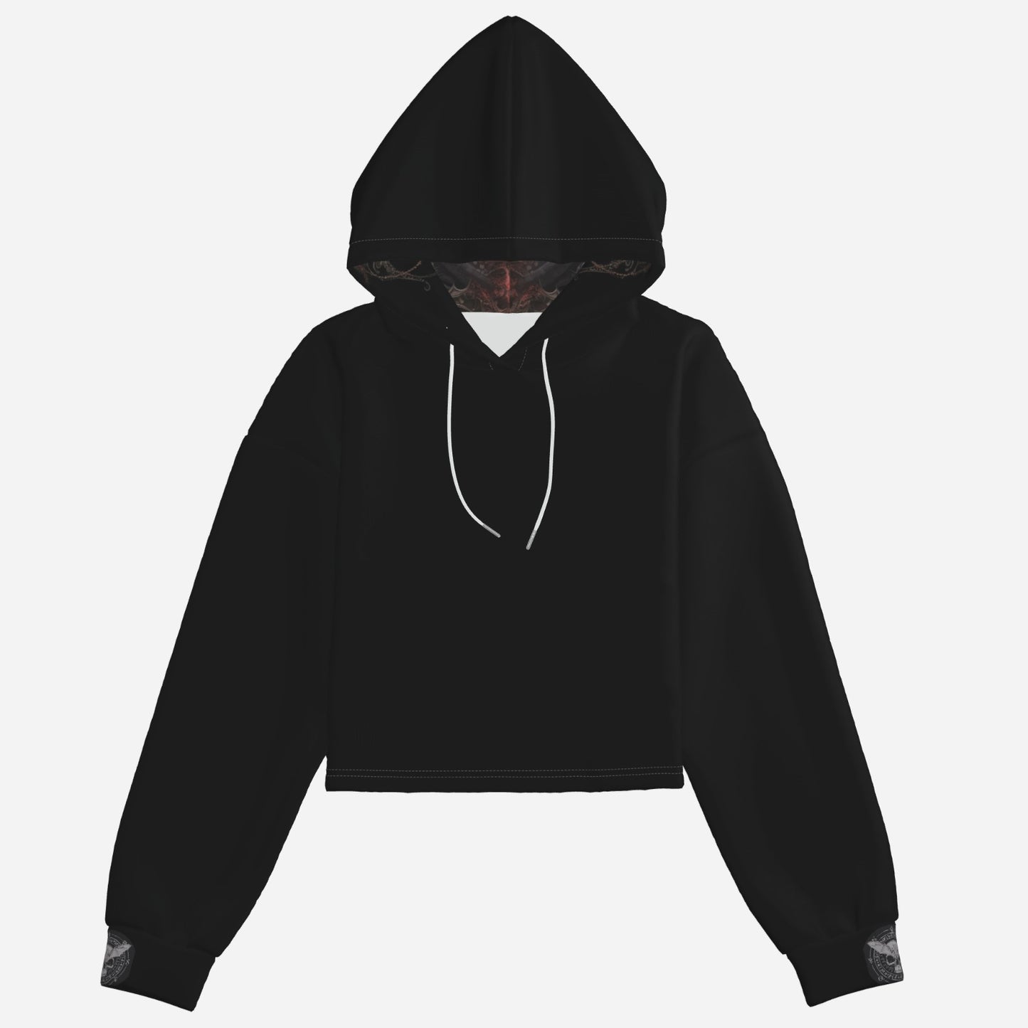 "Embrace the Darkness" Satan in Hell fire Hoodie