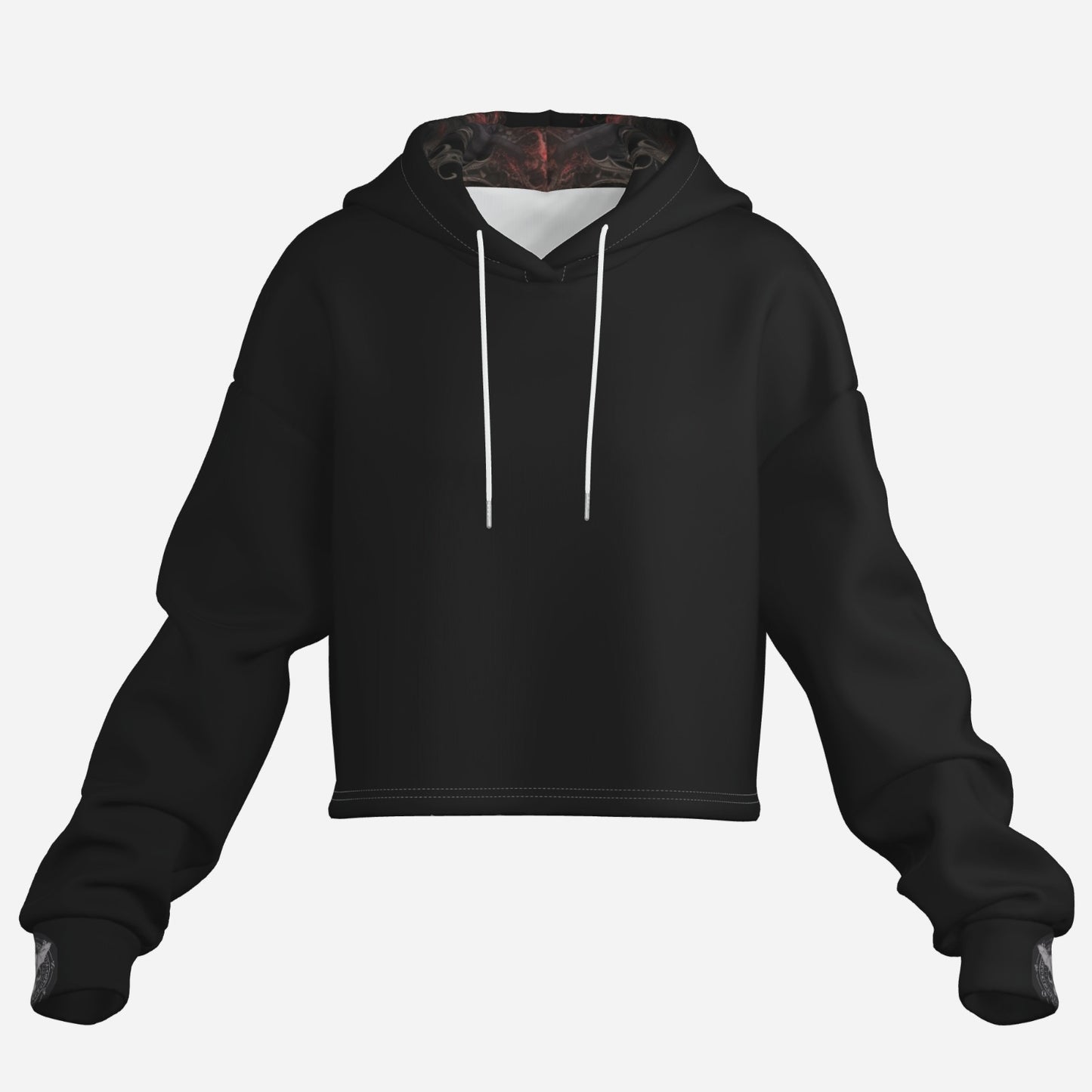 "Embrace the Darkness" Satan in Hell fire Hoodie