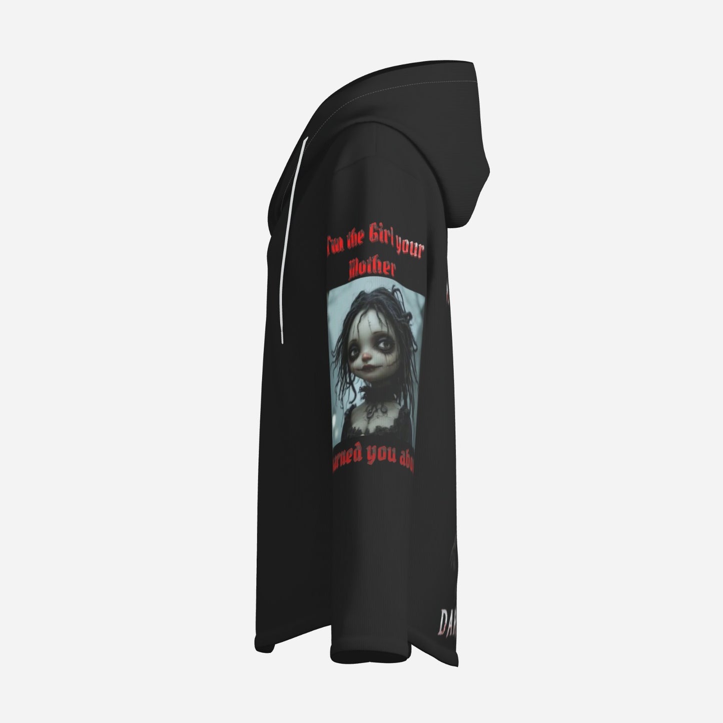 “Embrace the Darkness” Hoodie ft. Annie Umbra Morții