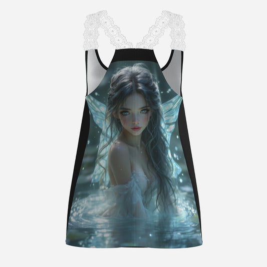 Fairie with embrace the darkness sigil