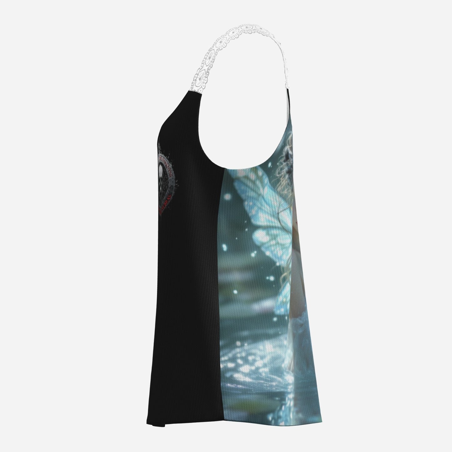 Fairie with embrace the darkness sigil