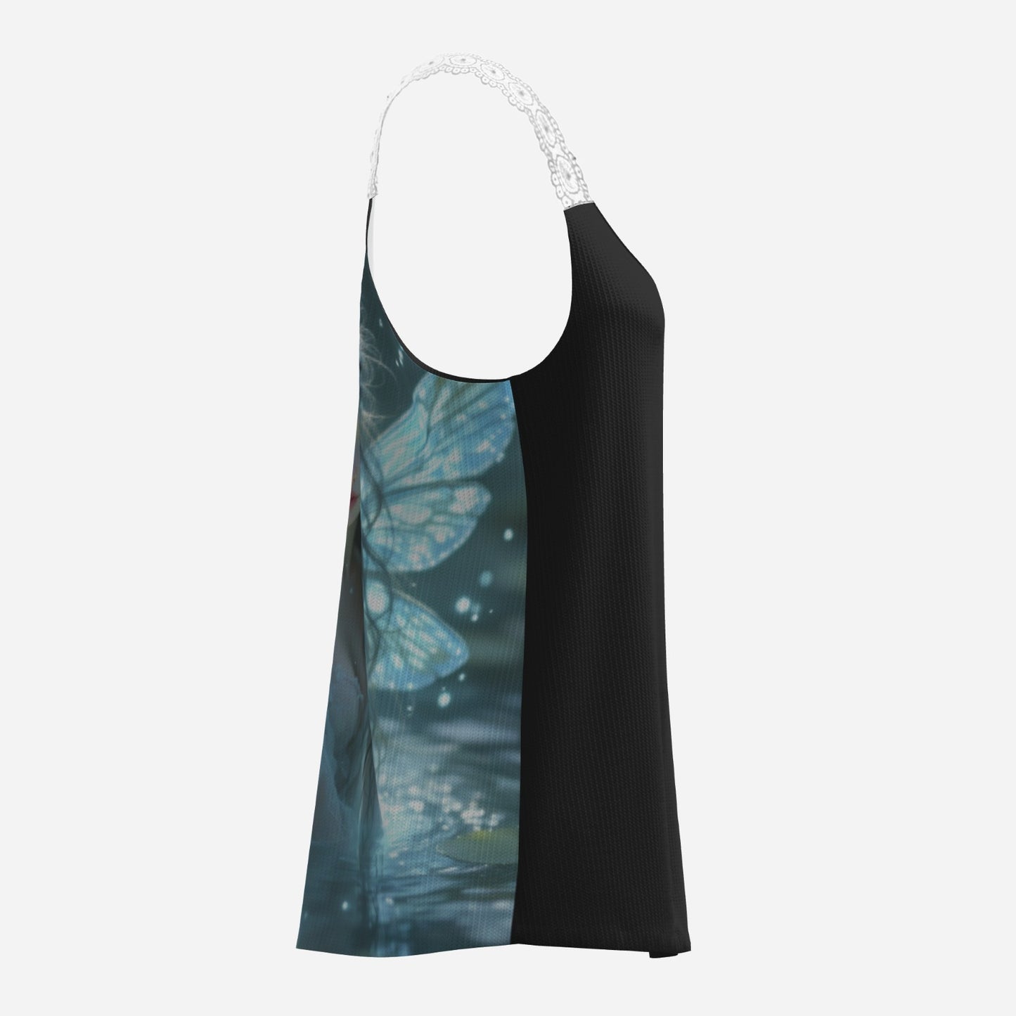 Fairie with embrace the darkness sigil