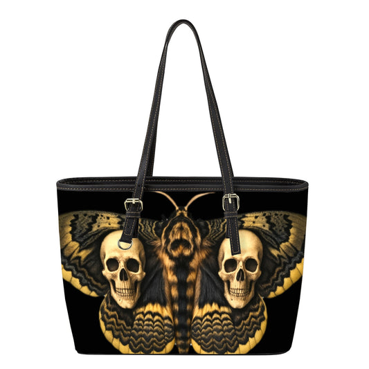 Double Skull Moth Hand Bag