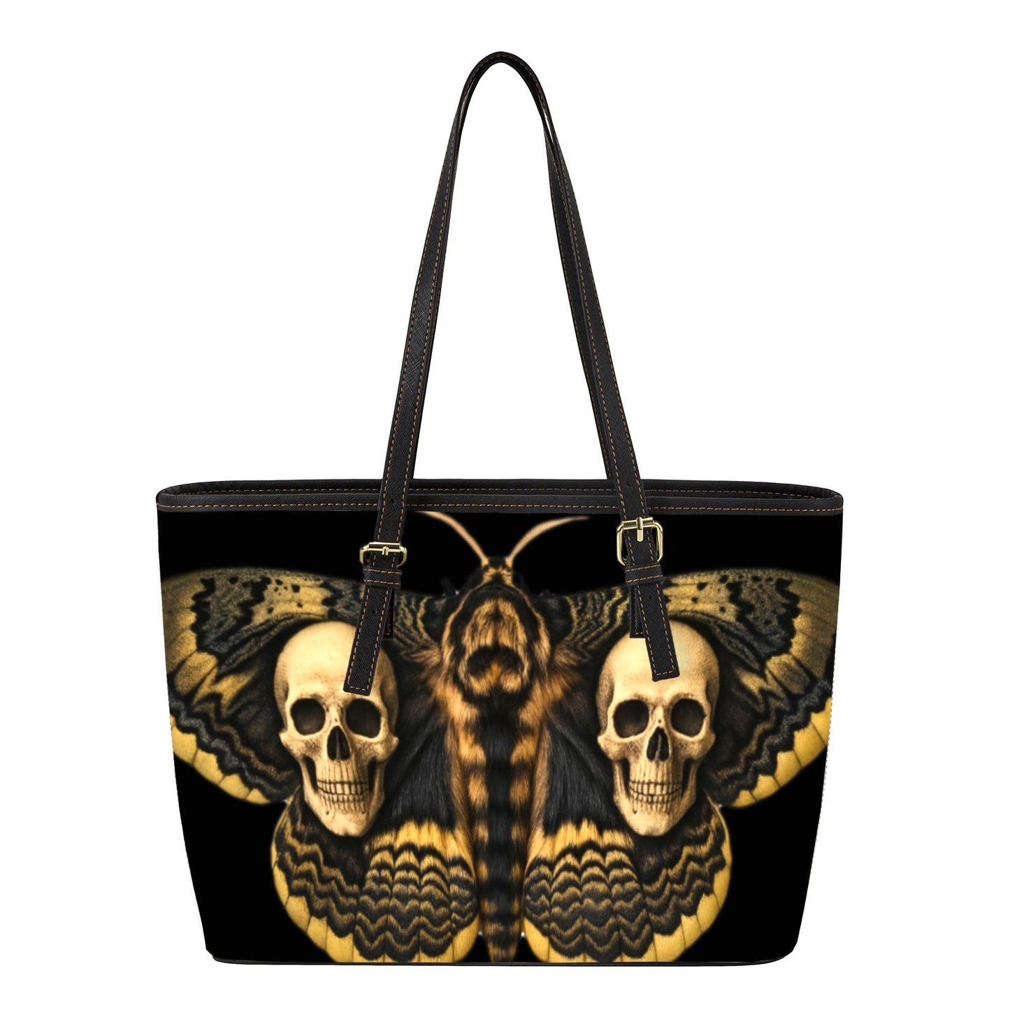 Double Skull Moth Hand Bag