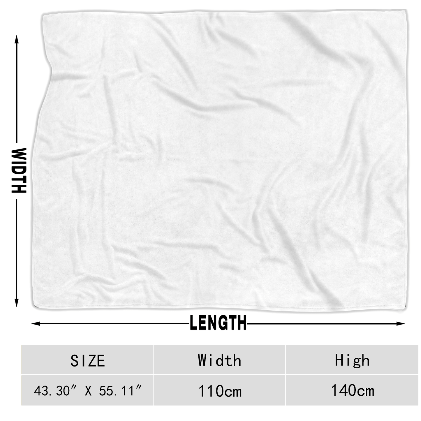 Fleece Throw Mothers warning