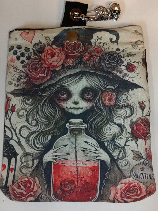 🖤 The Crimson Witch – Hip Clip Tote