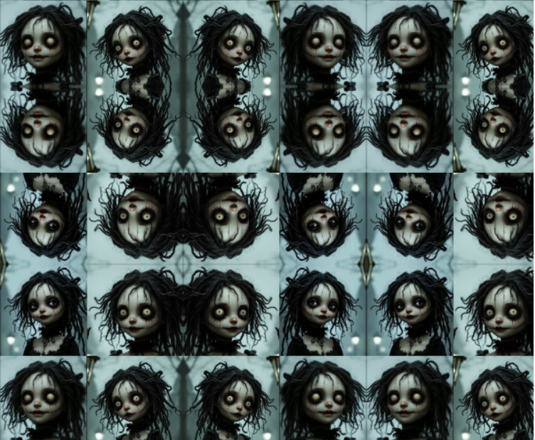 Annie Umbra Morții – “Annie, Shadow of Death” Fabric