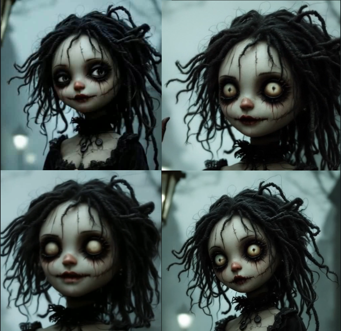 Annie Umbra Morții – “Annie, Shadow of Death” Fabric