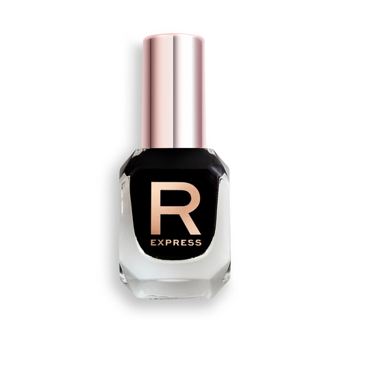 Makeup Revolution Makeup Revolution, Express, Nail Polish, Midnight Black, 10 ml For Women (5057566152518)-0