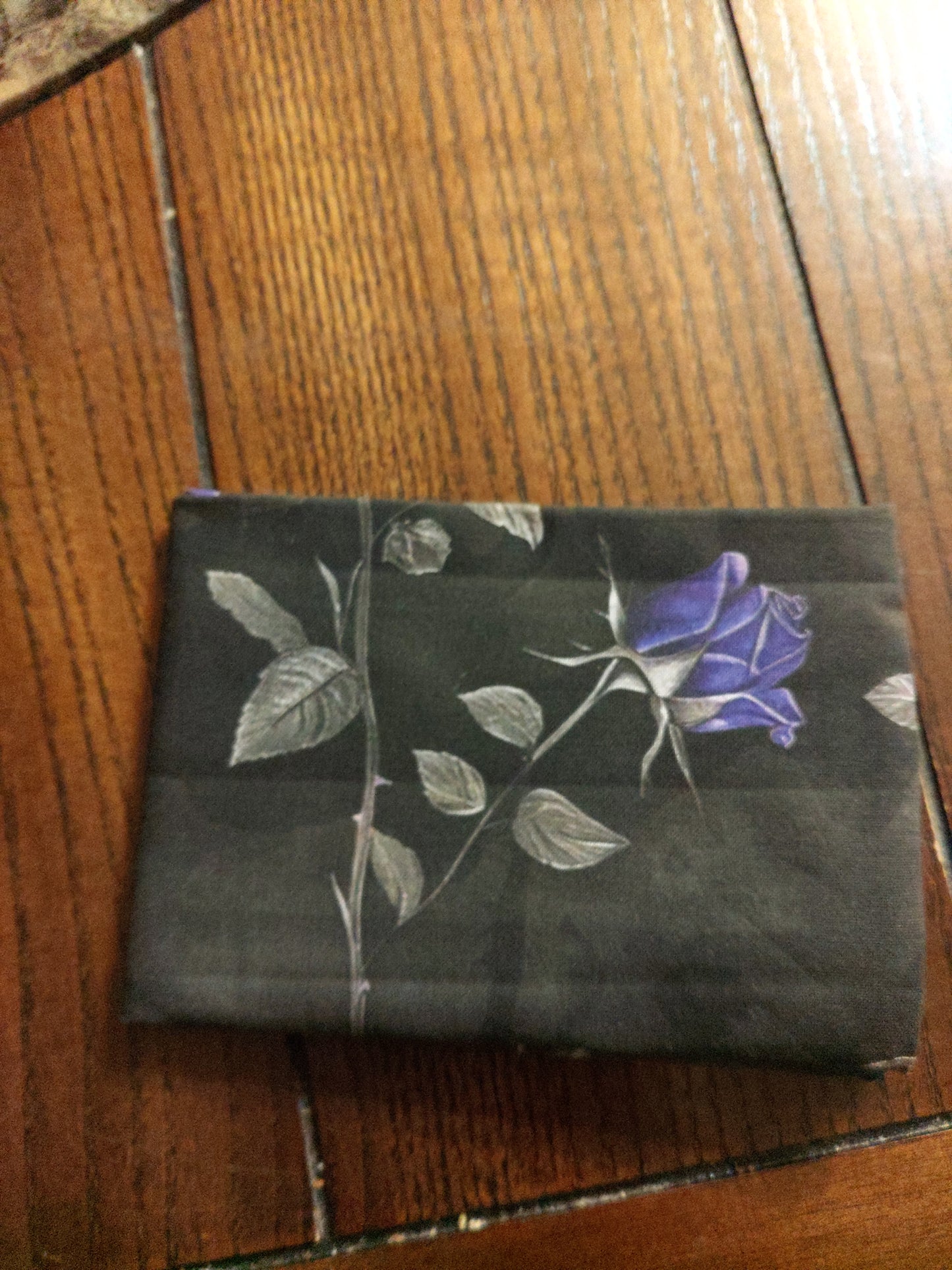 purple Roses Wallet